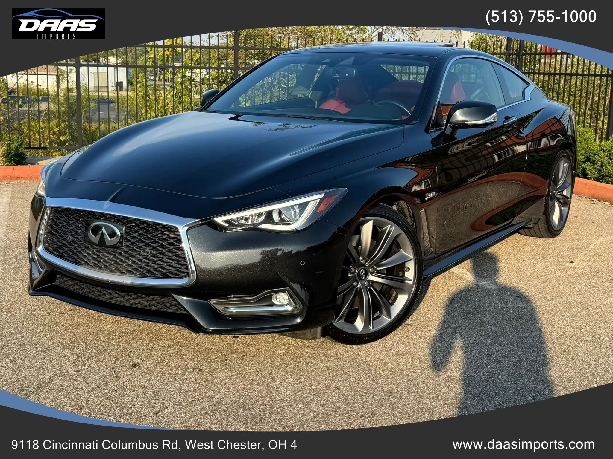 Used 2018 INFINITI Q60 Red Sport 400 w/ Pro Active Package AWD/4WD image 5
