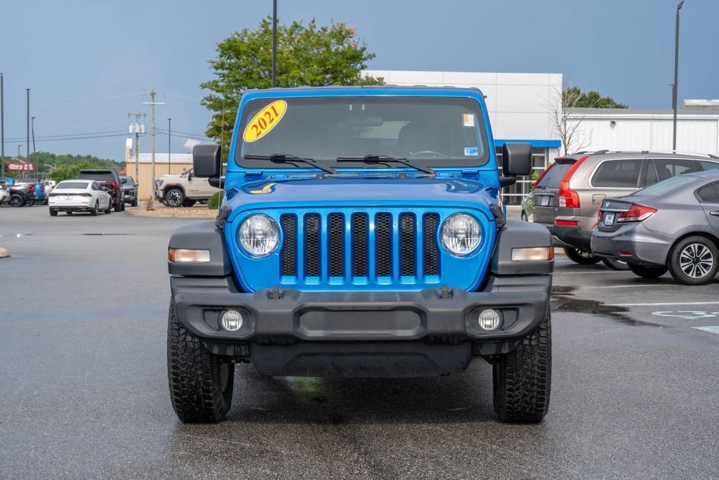 Used 2021 Jeep Wrangler Unlimited Sport AWD/4WD image 2