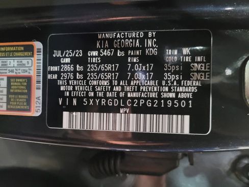 Used 2023 Kia Sorento LX image 33