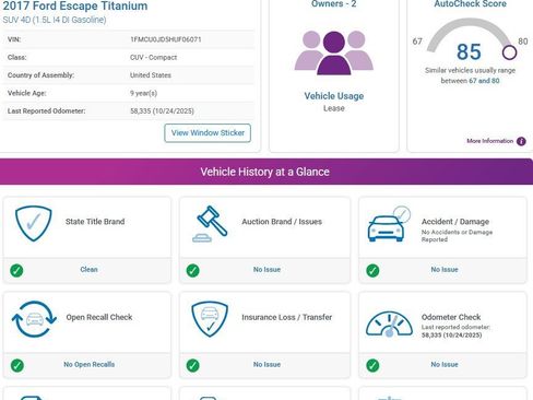 Used 2017 Ford Escape Titanium image 3