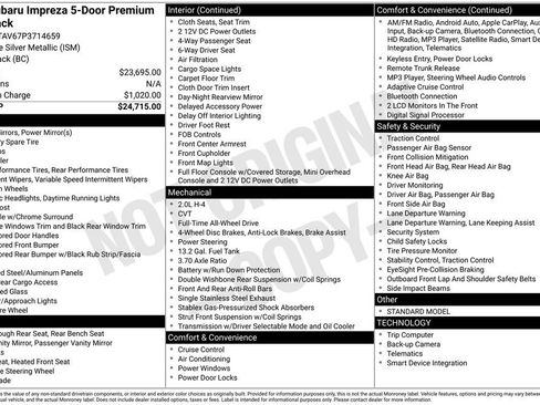 Used 2023 Subaru Impreza Premium image 19