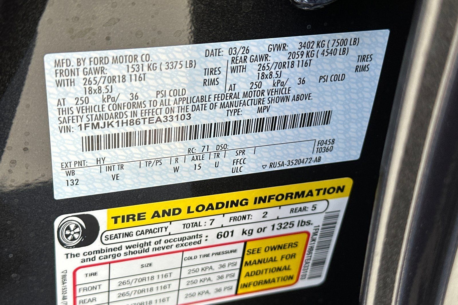 New 2026 Ford Expedition Max Active RWD image 30