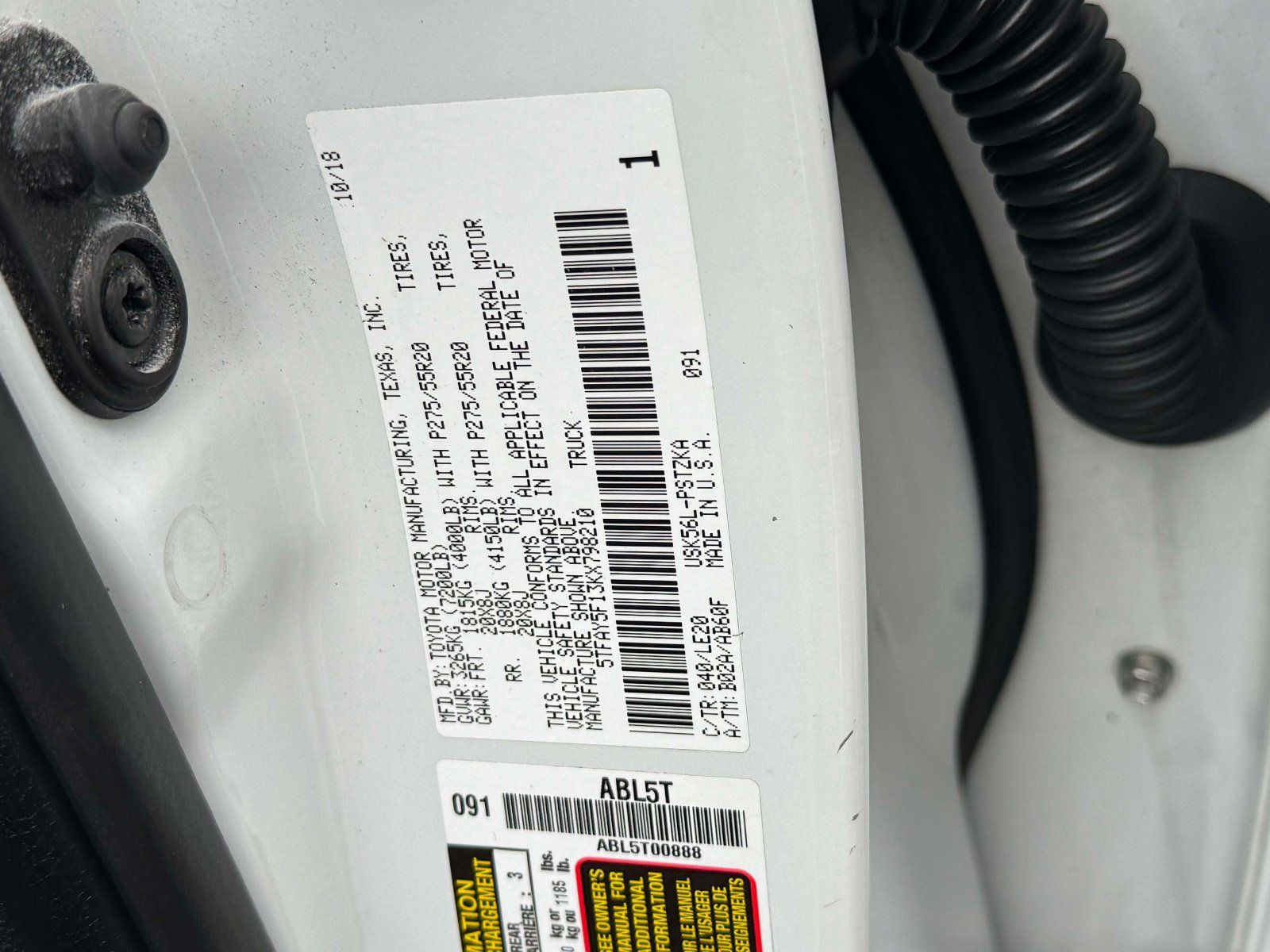 Used 2019 Toyota Tundra Platinum AWD/4WD image 18