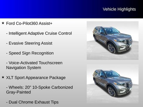 Used 2023 Ford Explorer XLT w/ Equipment Group 202A AWD/4WD image 12