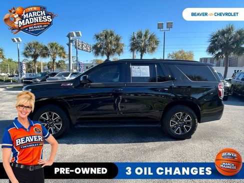 Used 2021 Chevrolet Tahoe Z71 w/ Rear Media and Nav Package image 4