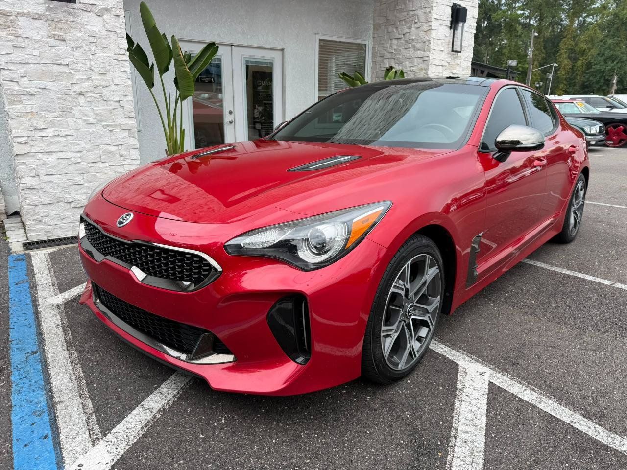 Used 2021 Kia Stinger GT-Line w/ Sun & Sound Package RWD image 3