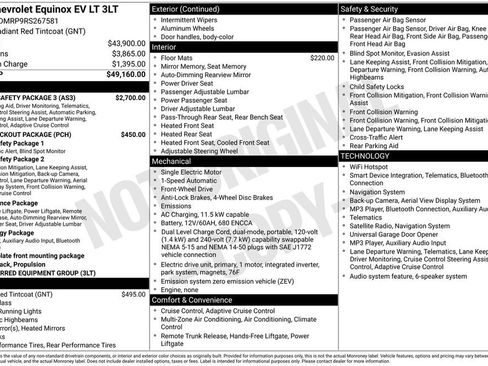 Used 2024 Chevrolet Equinox EV LT w/ Active Safety Package 3 FWD image 9