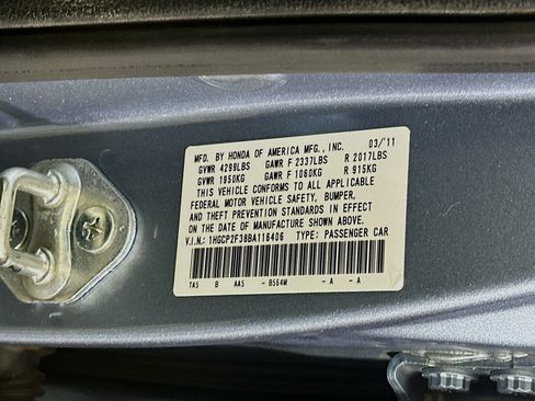 Used 2011 Honda Accord LX image 12