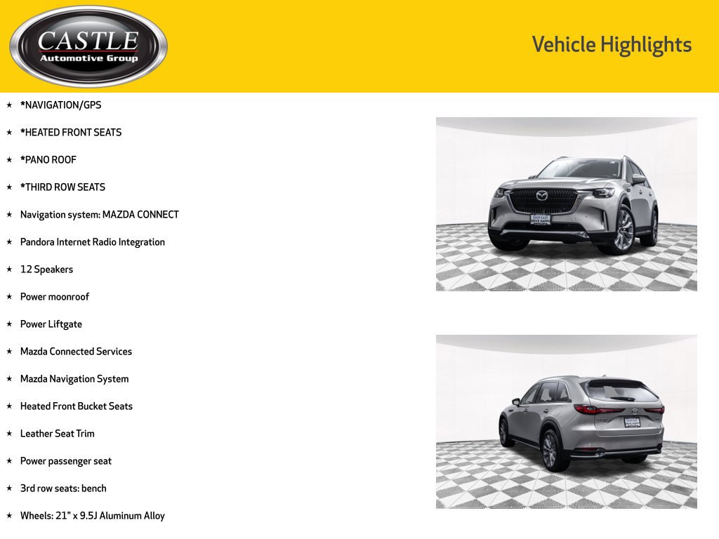 Used 2024 MAZDA CX-90 3.3 Turbo w/ Premium Package AWD/4WD image 4