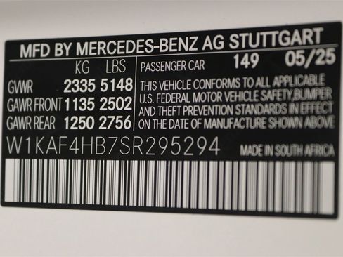 New 2025 Mercedes-Benz C 300 4MATIC Sedan image 15