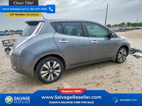 Used 2015 Nissan Leaf SL w/ Premium Package image 4