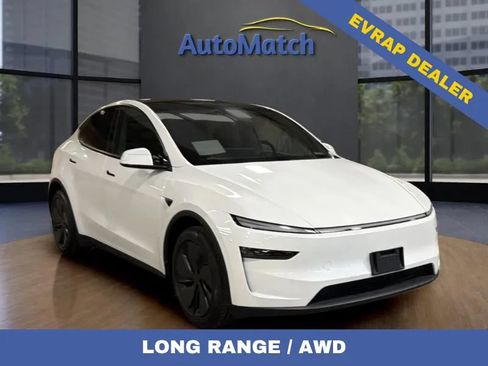 Used 2026 Tesla Model Y Long Range AWD/4WD image 1