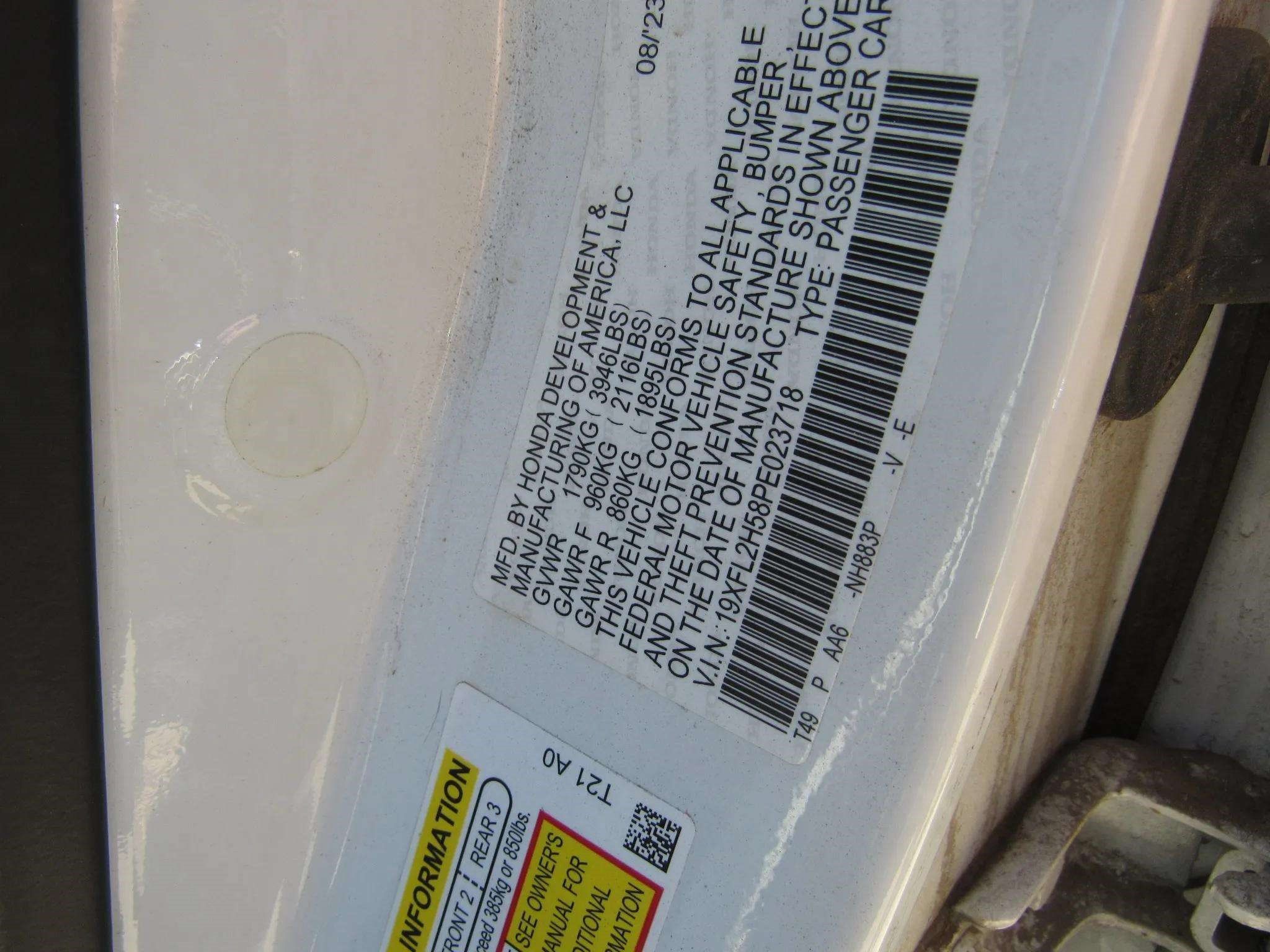 Used 2023 Honda Civic LX image 6