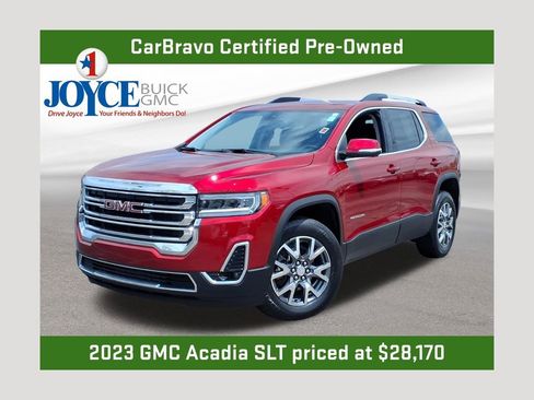 Certified 2023 GMC Acadia SLT FWD image 1
