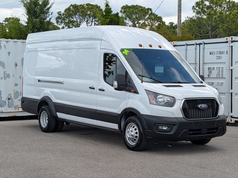 Used 2024 Ford Transit 350 148 High Roof DRW AWD w/ Exterior Upgrade Package image 3
