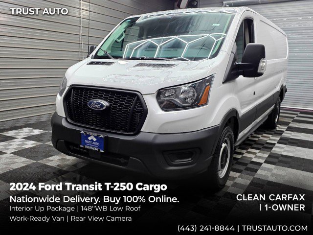 Used 2024 Ford Transit 250 Low Roof w/ Interior Upgrade Package RWD image 1