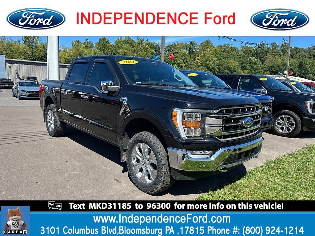 Used 2021 Ford F150 Lariat w/ Max Trailer Tow Package AWD/4WD image 1