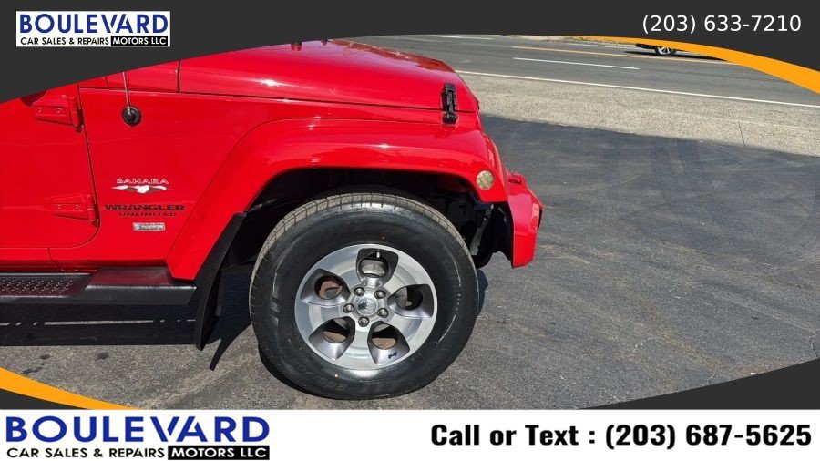 Used 2016 Jeep Wrangler Unlimited Sahara AWD/4WD image 12