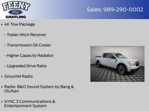 Used 2024 Ford Maverick Lariat w/ 4K Tow Package AWD/4WD image 12