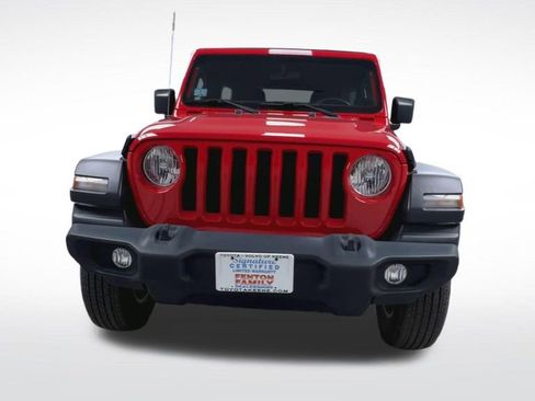 Used 2023 Jeep Wrangler Unlimited Sport w/ Sun And Sound Package AWD/4WD image 16
