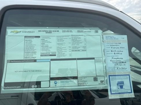New 2025 Chevrolet Express 3500 w/ Power Convenience Package RWD image 14