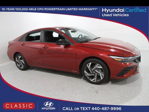 Certified 2025 Hyundai Elantra Sport FWD image 1