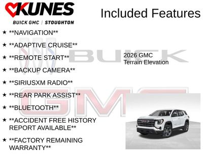 New 2026 GMC Terrain Elevation