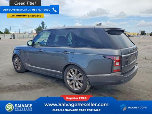 Used 2017 Land Rover Range Rover HSE AWD/4WD image 3