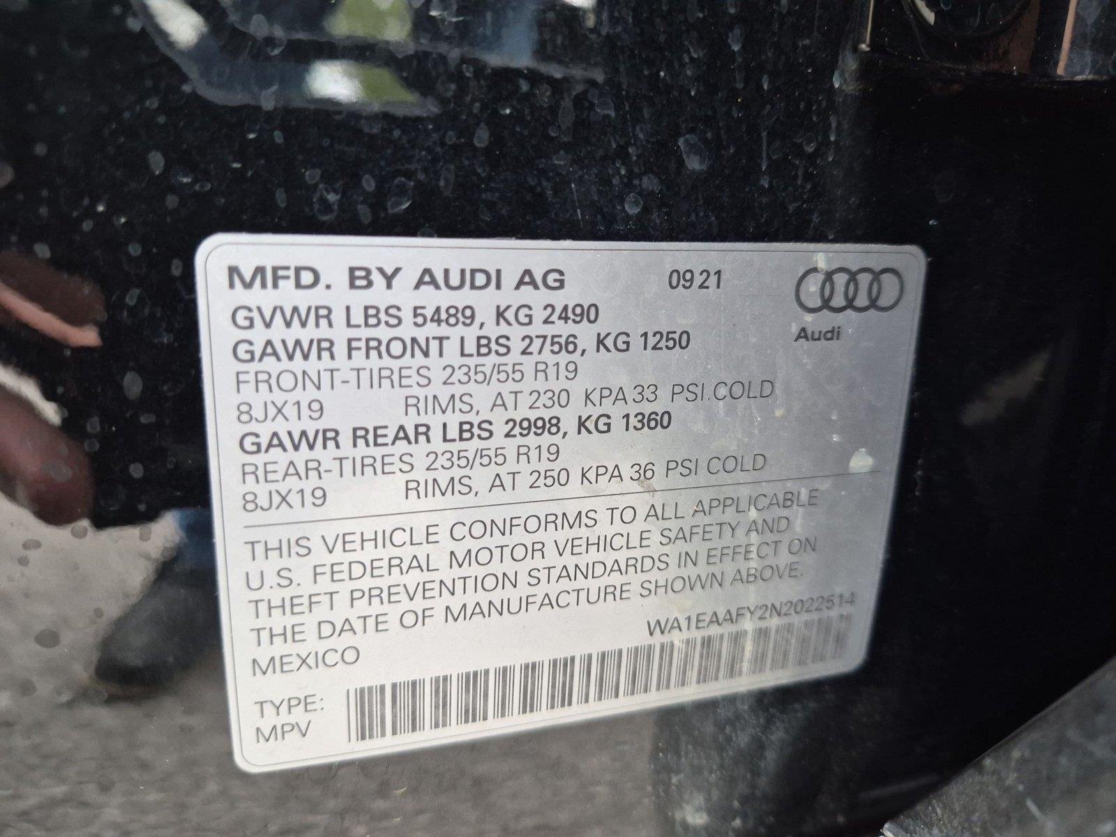 Used 2022 Audi Q5 2.0T Premium Plus AWD/4WD image 40