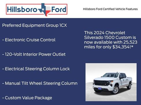 Used 2024 Chevrolet Silverado 1500 Custom image 13