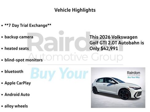 New 2026 Volkswagen GTI Autobahn FWD image 5