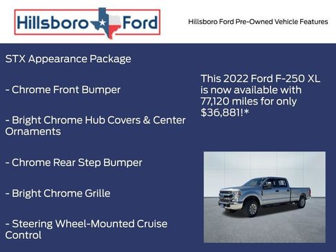 Used 2022 Ford F250 XL w/ STX Appearance Package AWD/4WD image 3