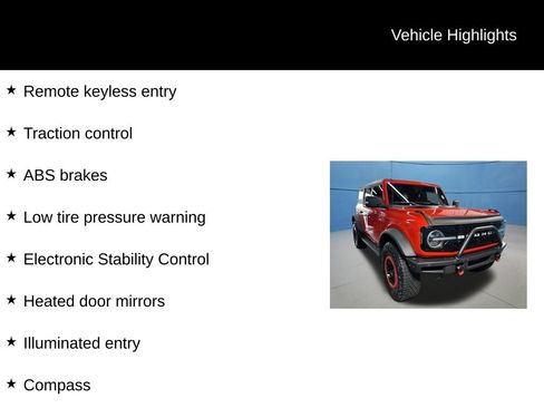 Used 2022 Ford Bronco Wildtrak AWD/4WD image 35