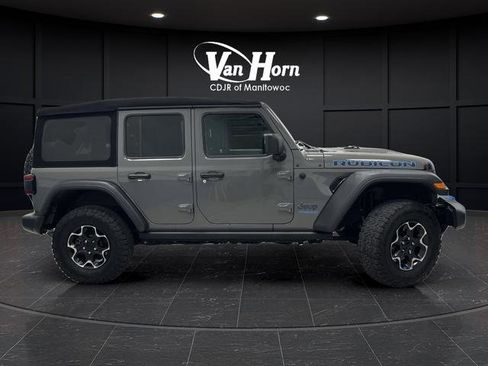 Used 2022 Jeep Wrangler Unlimited Rubicon 4xe w/ Cold Weather Group image 2