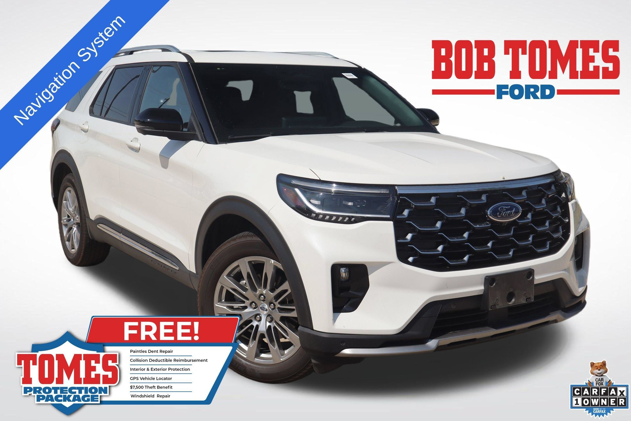Certified 2025 Ford Explorer Platinum RWD image 1