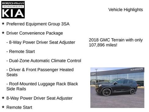 Used 2018 GMC Terrain SLE w/ Driver Convenience Package AWD/4WD image 8