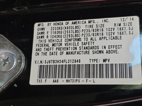 Used 2015 Acura RDX FWD image 33