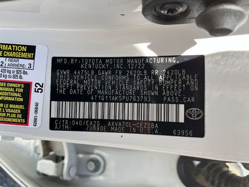 Used 2023 Toyota Camry SE FWD image 7