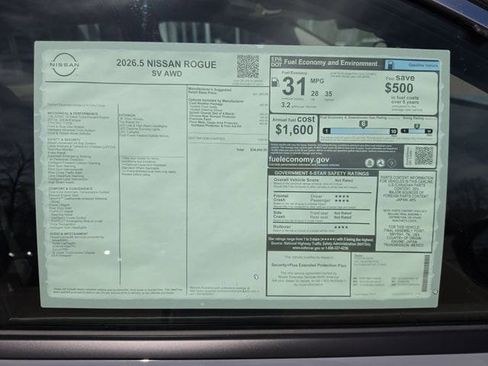 New 2026 Nissan Rogue SV AWD/4WD image 7