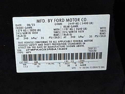 Certified 2024 Ford Edge SE image 27