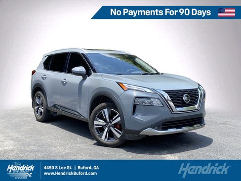 Used 2021 Nissan Rogue Platinum FWD image 1