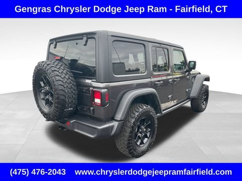 Certified 2025 Jeep Wrangler Unlimited Sport S 4xe AWD/4WD image 7