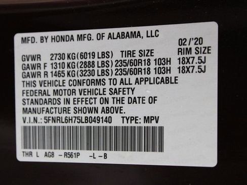 Used 2020 Honda Odyssey EX-L image 23