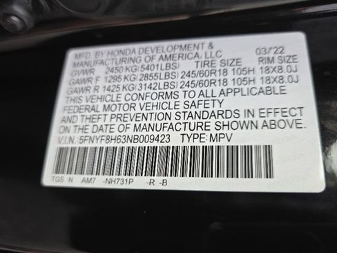 Used 2022 Honda Passport TrailSport image 31