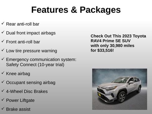 Used 2023 Toyota RAV4 SE w/ Weather & Moonroof Package image 17
