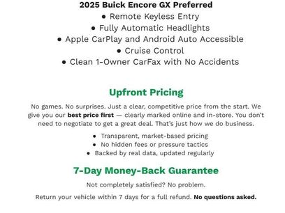 Used 2025 Buick Encore GX Preferred