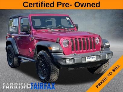 Certified 2021 Jeep Wrangler Sport