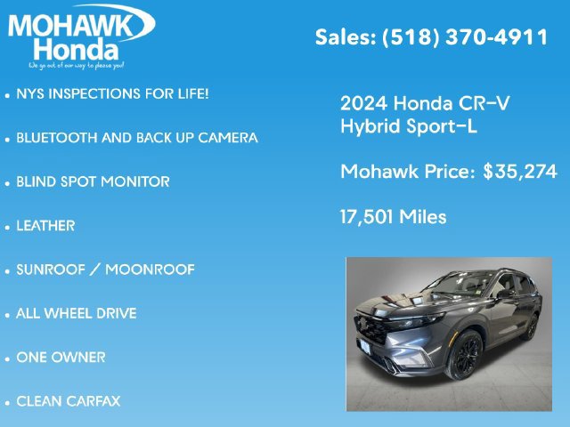 Certified 2024 Honda CR-V Sport-L image 8