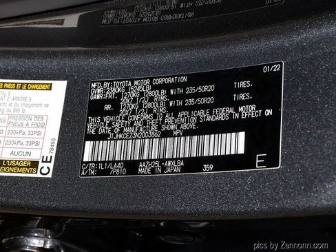 Used 2022 Lexus NX 350h AWD w/ Vision Package image 38
