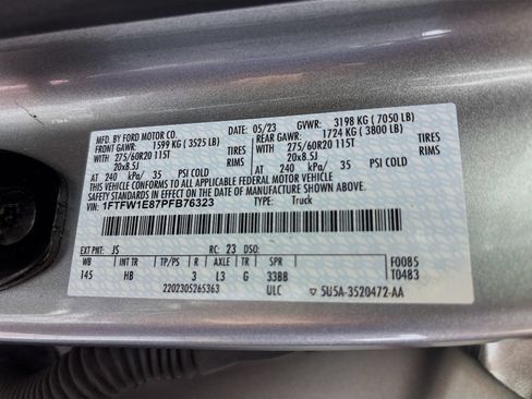 Used 2023 Ford F150 Lariat w/ Equipment Group 502A High AWD/4WD image 32